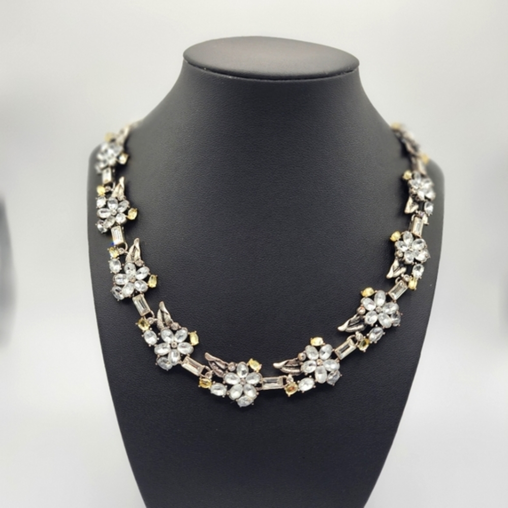 Vintage Betsey Johnson Silver Statement Necklace